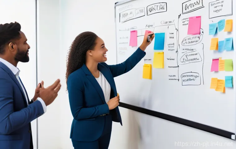 PM을 위한 KPI 설정 방법 - **Prompt 2: AI-Powered Data Insights and Collaborative Prediction**
"A diverse team of three pro... PM을 위한 KPI 설정 방법 - **Prompt 2: AI-Powered Data Insights and Collaborative Prediction**
"A diverse team of three pro...