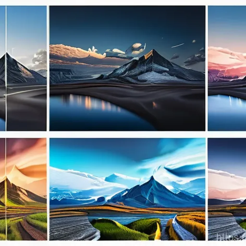 PM 경력 개발 계획 세우기 - Here are three detailed image generation prompts in English, adhering to all the specified guideline...