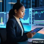 프로젝트 매니저 연봉 협상 전략 - **Prompt:** A female Project Manager in her early 30s, dressed in a professional yet modern business...