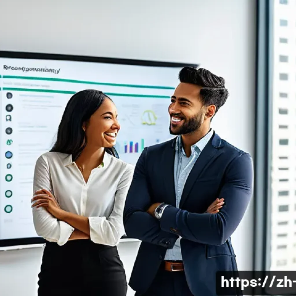 PM이 팀워크를 강화하는 방법 - **A vibrant, detailed photo of a diverse professional team (men and women of various ethnicities, al...